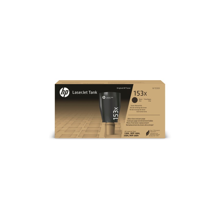 27586-HP Kit de recarga de toner Original 153X LaserJet Tank negro 27586-HP Kit de recarga de toner Original 153X LaserJet Tank negro