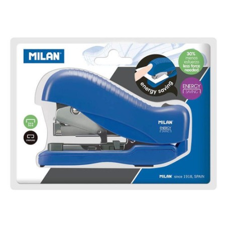 27625-BLISTER GRAPADORA ENERGY SAVING AZUL MARINO, SERIE 1918 MILAN 171027B