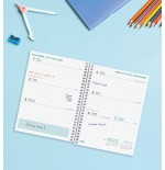 27638-AGENDA ESCOLAR 2025-2026 COOL 8o 120X164 SEMANA VISTA HORIZONTAL NEGRO+ FINOCAM 645000326