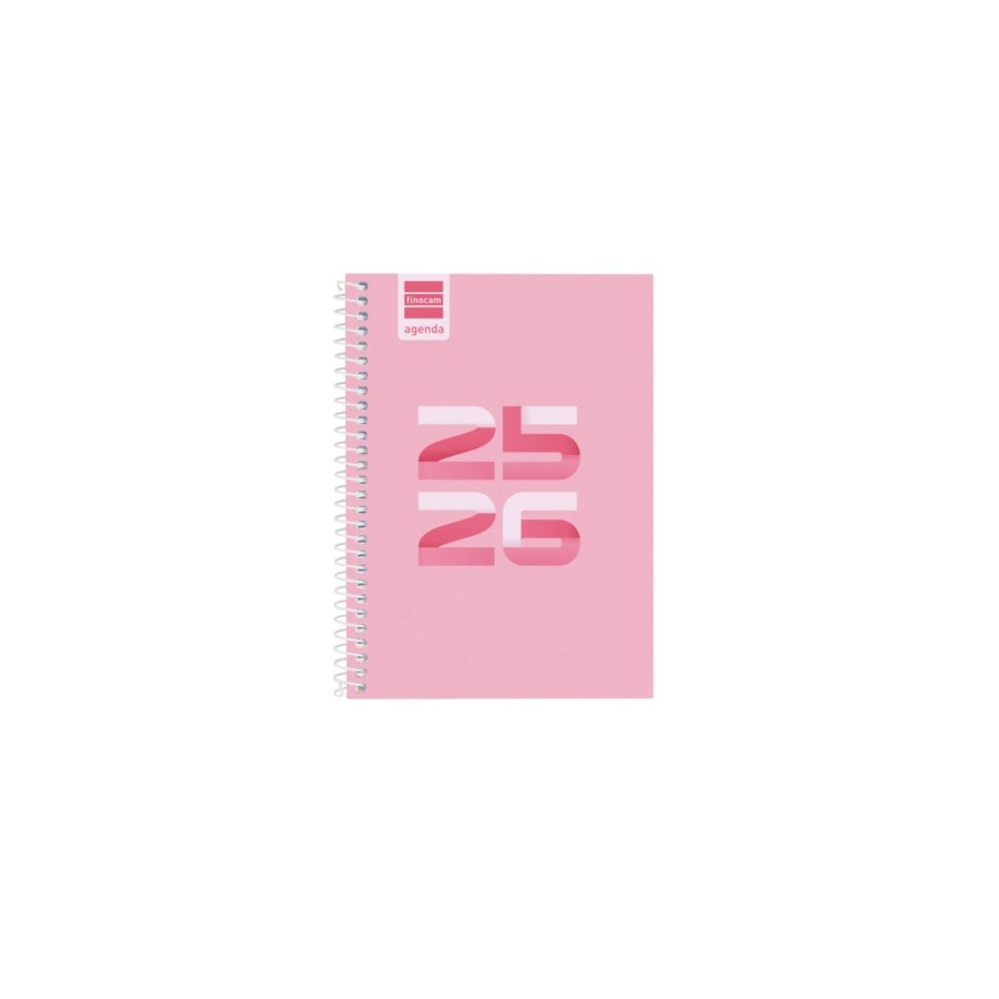 27639-AGENDA ESCOLAR 2025-2026 COOL 8o 120X164 SEMANA VISTA HORIZONTAL ROSA+ FINOCAM 645000426 27639-AGENDA ESCOLAR 2025-2026 COOL 8o 120X164 SEMANA VISTA HORIZONTAL ROSA+ FINOCAM 645000426