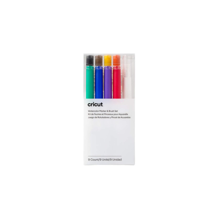 27772-Cricut 2009979 marcador 8 pieza(s) Negro, Azul, Verde, Naranja, Purpura, Rojo, Amarillo 27772-Cricut 2009979 marcador 8 pieza(s) Negro, Azul, Verde, Naranja, Purpura, Rojo, Amarillo