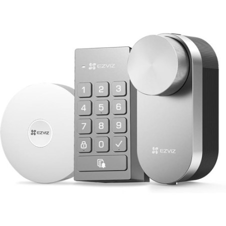 27843-EZVIZ DL01 Pro + DL01CP + A3 Kit sistema de seguridad inteligente para el hogar ZigBee