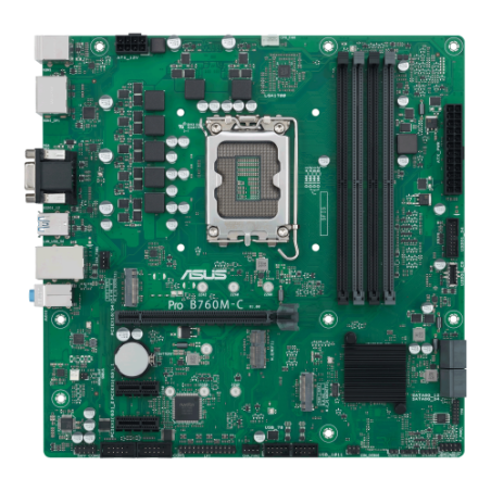 27858-ASUS PRO B760M-C-CSM Intel B760 LGA 1700 micro ATX