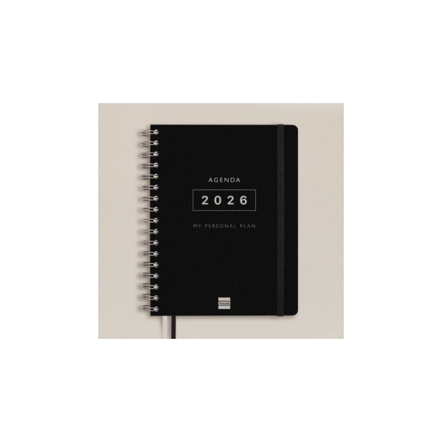 27937-AGENDA 16 MESES SEPTIEMBRE 2025-DICIEMBRE 2026 TEMPUS 4o 155X212 SEMANA VISTA VERTICAL NEGRO+ FINOCAM 626600126 27937-AGENDA 16 MESES SEPTIEMBRE 2025-DICIEMBRE 2026 TEMPUS 4o 155X212 SEMANA VISTA VERTICAL NEGRO+ FINOCAM 626600126