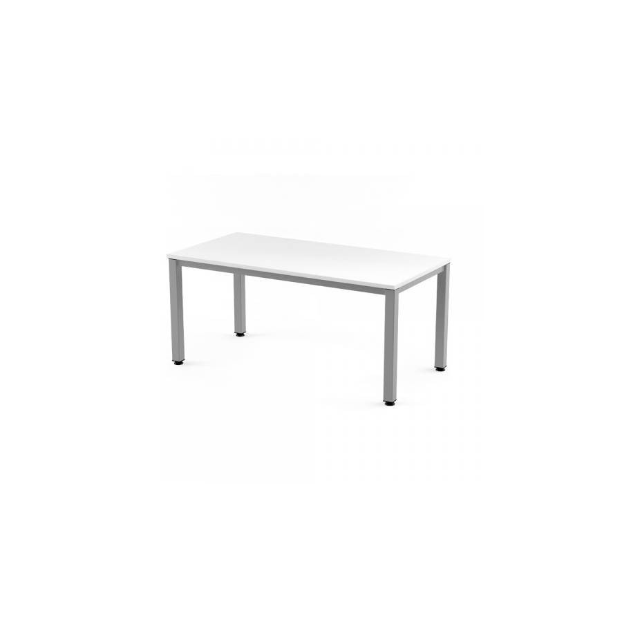2796-MESA DE OFICINA SERIE EXECUTIVE 120X80 GRIS / BLANCO ROCADA 2006AD04