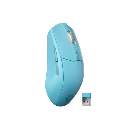 27972-RATON STEELSERIES - RIVAL 3 WIRELESS GEN. 2 AQUA (62526)