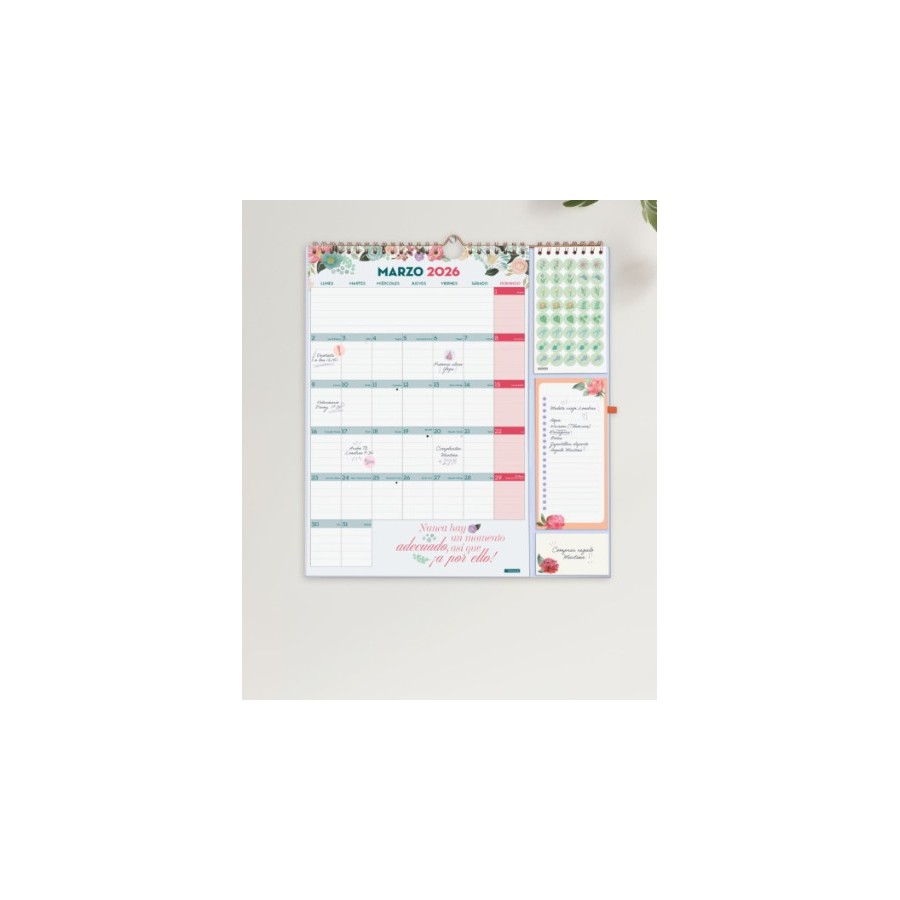 28045-CALENDARIO 16 MESES SEPTIEMBRE 2025-DICIEMBRE 2026 PLUS 340X380 MES VISTA FRASES MOTIVACIONALES+ FINOCAM 540220226 28045-CALENDARIO 16 MESES SEPTIEMBRE 2025-DICIEMBRE 2026 PLUS 340X380 MES VISTA FRASES MOTIVACIONALES+ FINOCAM 540220226