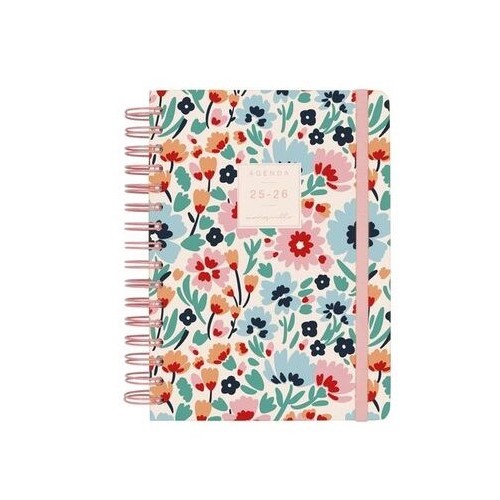 28050-AGENDA ESCOLAR 2025-2026 MONIQUILLA E10-155X212 1DIA PAGINA DALIA+ FINOCAM 646020326