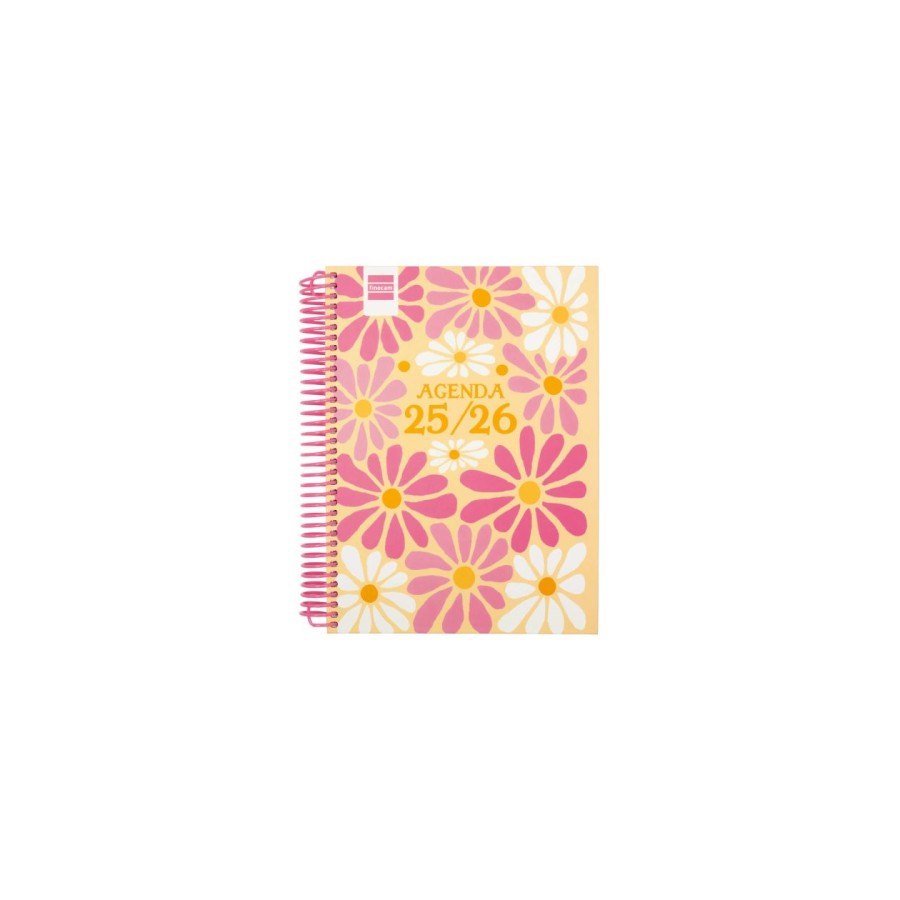 28071-AGENDA ESCOLAR 2025-2026 DIVA 4o 155X212 1DIA PAGINA SPRING+ FINOCAM 536160426