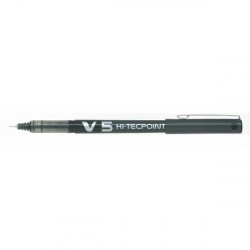 283-BOLIGRAFO ROLLER TINTA LIQUIDA V5 NEGRO PILOT BX-V5-B