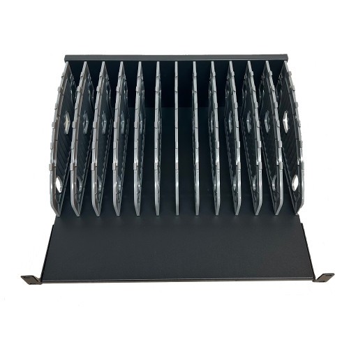 28304-Ewent EW1721 organizador para estacion de carga Acrilonitrilo butadieno estireno (ABS), Metal, Plastico Negro