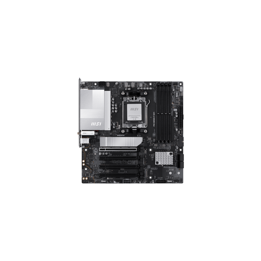 28482-PLACA MSI PRO B850M-P WIFI,AMD,AM5,B850,4DDR5,256GB,1HDMI+1DP,4SATA3+3M.2,5GBLAN+WIFI7+BT5.4,7USB3.2,MATX 28482-PLACA MSI PRO B850M-P WIFI,AMD,AM5,B850,4DDR5,256GB,1HDMI+1DP,4SATA3+3M.2,5GBLAN+WIFI7+BT5.4,7USB3.2,MATX