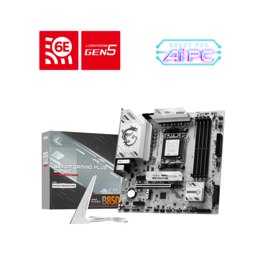 28484-PLACA MSI B850M GAMING PLUS WIFI6E,AMD,AM5,B850,4DDR5,256GB,1HDMI+1DP,4SATA3+2M.2,2.5GBLAN+WIFI6E+BT5.3,9USB3.2,MA