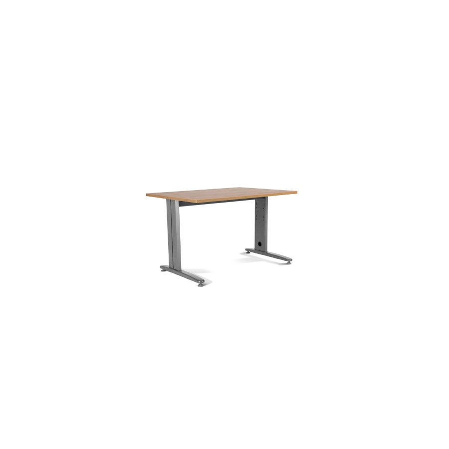 2857-MESA DE OFICINA SERIE METAL 140X80 GRIS / ROBLE ROCADA 2001AC08 2857-MESA DE OFICINA SERIE METAL 140X80 GRIS / ROBLE ROCADA 2001AC08