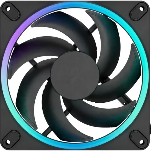 28661-FRACTAL VENTILADOR CAJA  MOMENTUM 14 RGB 3-PACK BLACK FD-F-M