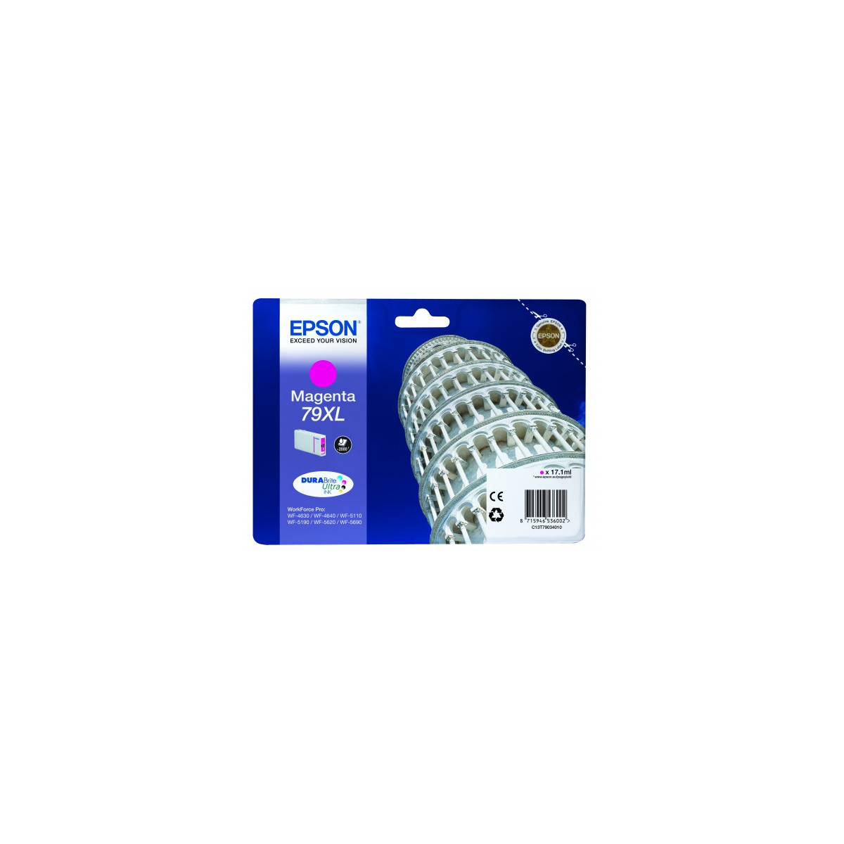 Epson Tower of Pisa Cartucho 79XL magenta