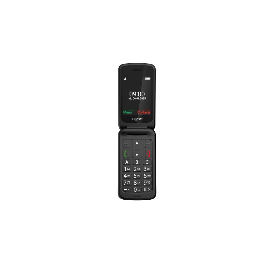 28786-Gigaset GL595 7,11 cm (2.8") 114 g Negro Telefono para personas mayores 28786-Gigaset GL595 7,11 cm (2.8") 114 g Negro Telefono para personas mayores