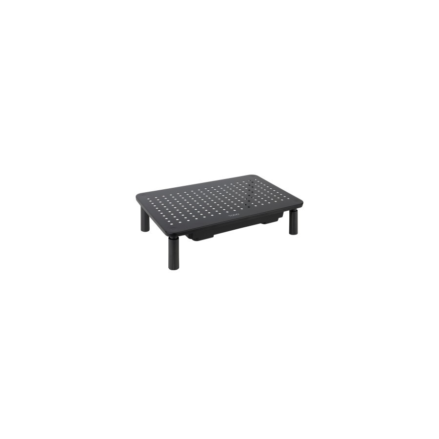 28815-TooQ Soporte Elevador Multiusos para Monitor/Portatil, Negro