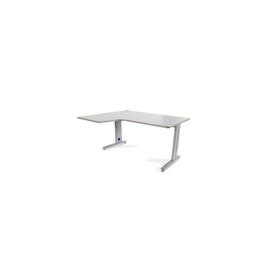 2883-MESA DE OFICINA SERIE METAL FORMA L IZQUIERDA 160X120 GRIS / GRIS ROCADA 2053AC02 2883-MESA DE OFICINA SERIE METAL FORMA L IZQUIERDA 160X120 GRIS / GRIS ROCADA 2053AC02