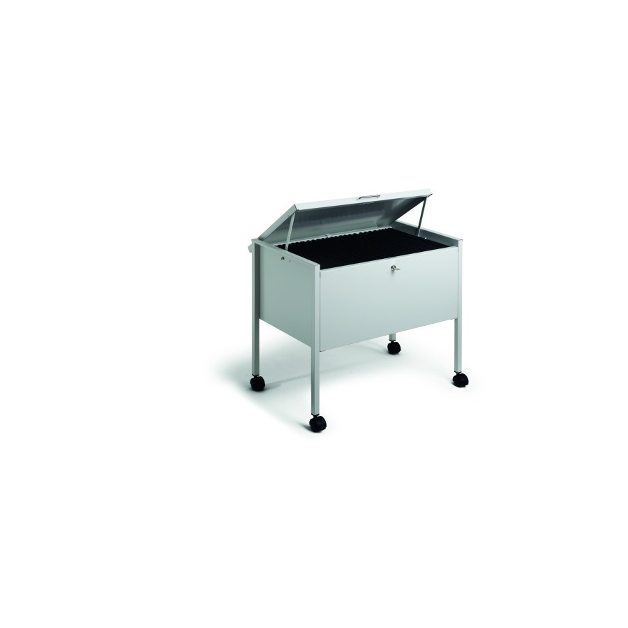 28856-Durable 309810 archivador organizador Acero Gris