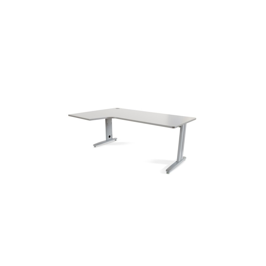 2887-MESA DE OFICINA SERIE METAL FORMA L IZQUIERDA 180X120 GRIS / GRIS ROCADA 2054AC02 2887-MESA DE OFICINA SERIE METAL FORMA L IZQUIERDA 180X120 GRIS / GRIS ROCADA 2054AC02