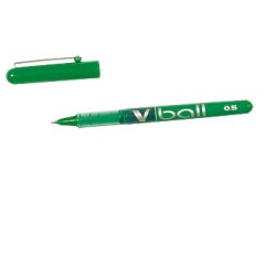 290-ROLLER TINTA LIQUIDA V-BALL 0.5MM VERDE PILOT BL-VB5G