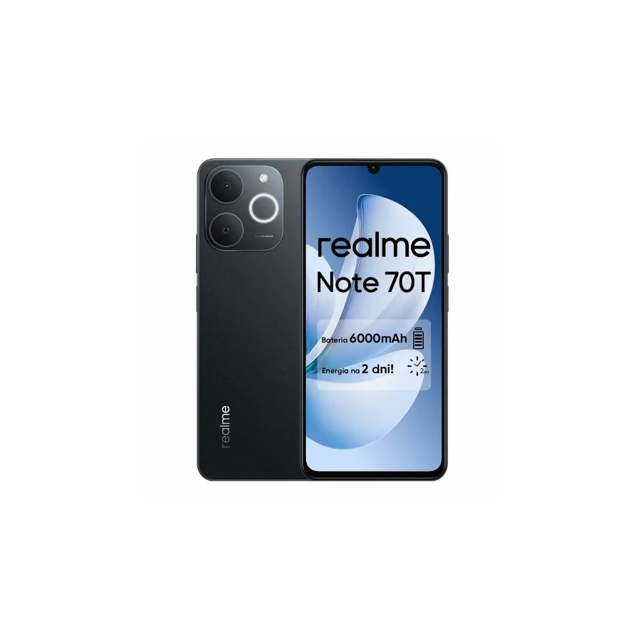 29145-REALME NOTE 70T 128GB 4GB OBSIDIAN BLACK MEA RMX5313 EU 29145-REALME NOTE 70T 128GB 4GB OBSIDIAN BLACK MEA RMX5313 EU