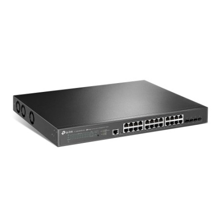 29163-TP-Link TL-SG3428XPP-M2 switch Gestionado L2+ 2.5G Ethernet (100/1000/2500) Energia sobre Ethernet (PoE) 1U Negro