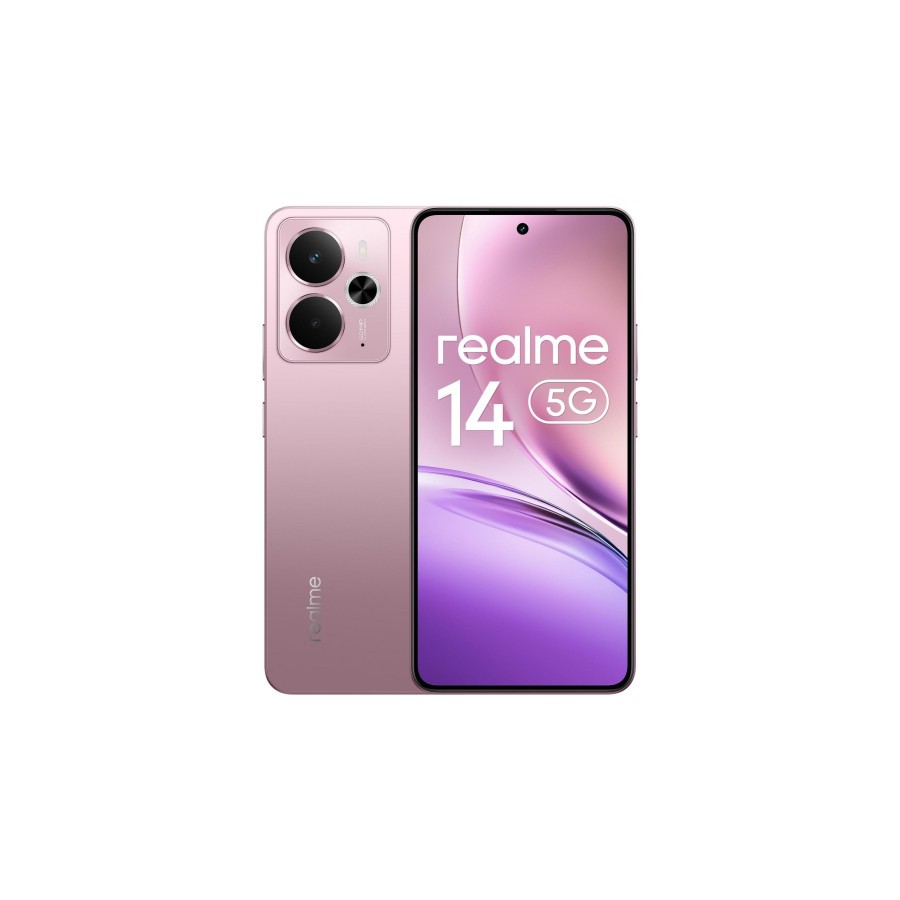29300-realme 14 16,9 cm (6.67") SIM doble Android 15 5G 12 GB 256 GB 5860 mAh Rosa 29300-realme 14 16,9 cm (6.67") SIM doble Android 15 5G 12 GB 256 GB 5860 mAh Rosa