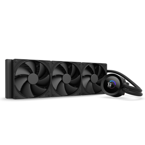 29313-NZXT Kraken Plus 360 Procesador Sistema de refrigeracion liquida todo en uno 12 cm Negro