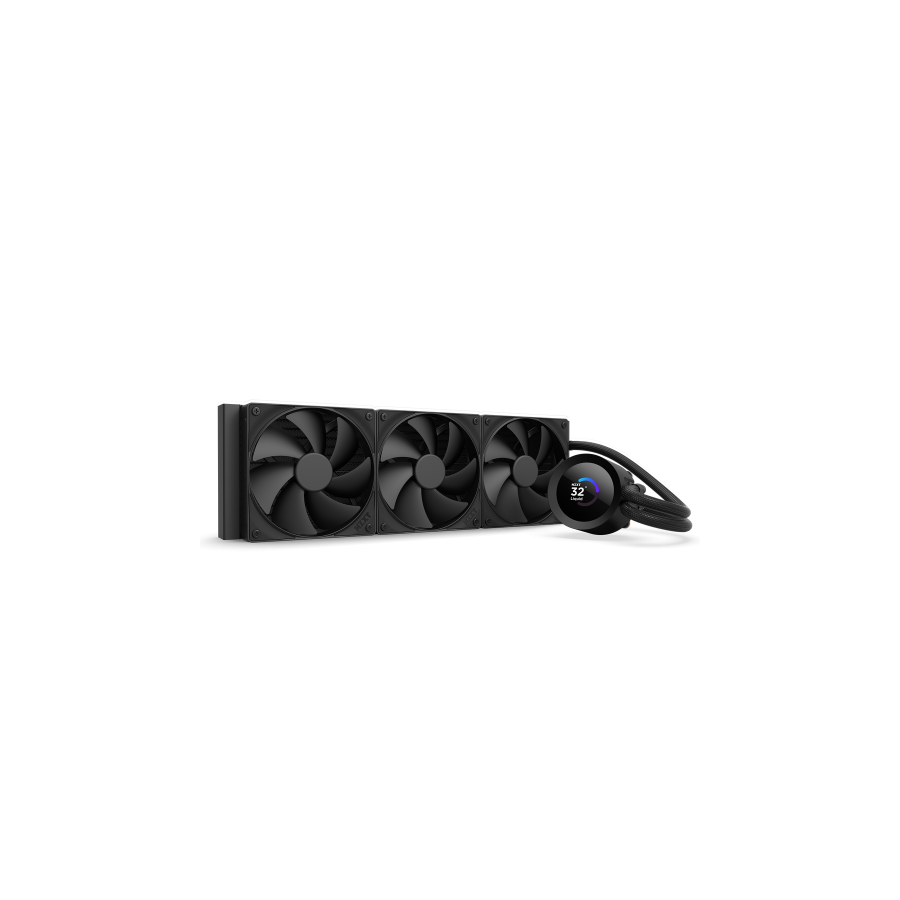 29313-NZXT Kraken Plus 360 Procesador Sistema de refrigeracion liquida todo en uno 12 cm Negro