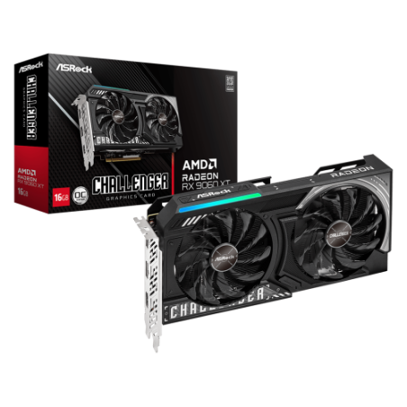 29319-Asrock AMD Radeon RX 9060 XT Challenger 16GB OC GDDR6