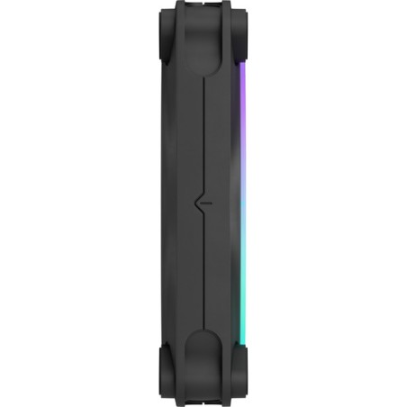 29531-FRACTAL VENTILADOR CAJA  MOMENTUM 12 RGB BLACK FD-F-MR1-1201