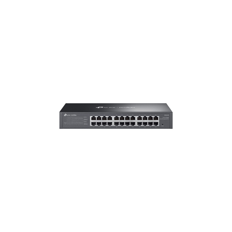 29544-TP-Link Omada ES224G switch Gestionado L2 Gigabit Ethernet (10/100/1000) Negro 29544-TP-Link Omada ES224G switch Gestionado L2 Gigabit Ethernet (10/100/1000) Negro