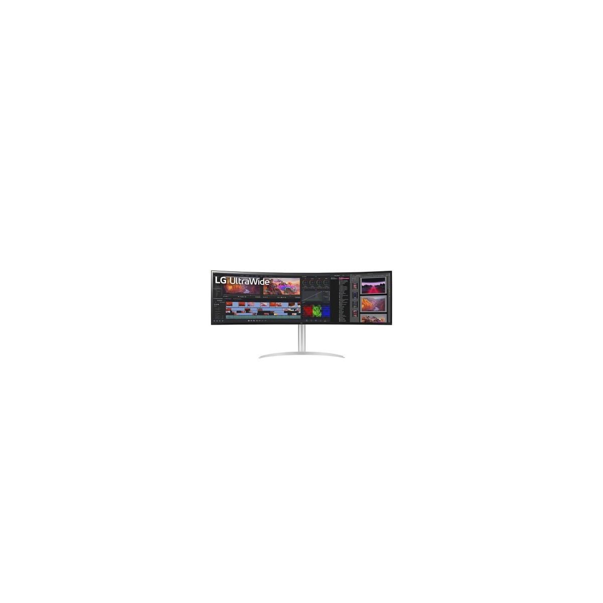 LG 49WQ95C W LED display 1245 cm 49 5120 x 1440 Pixeles UltraWide Dual Quad HD Plata