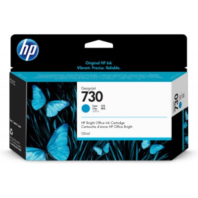 HP Cartucho de tinta DesignJet 730 cian de 130 ml