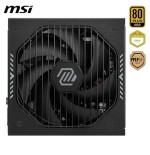 29788-FUENTE ALIMENTACION MSI MAG A1000GLS PCIE5,PSU,1000W,80 PLUS GOLD,MODULAR,135MM,ACTIVE PFC,PCI-E 5.0 (16 PIN)X1,PC