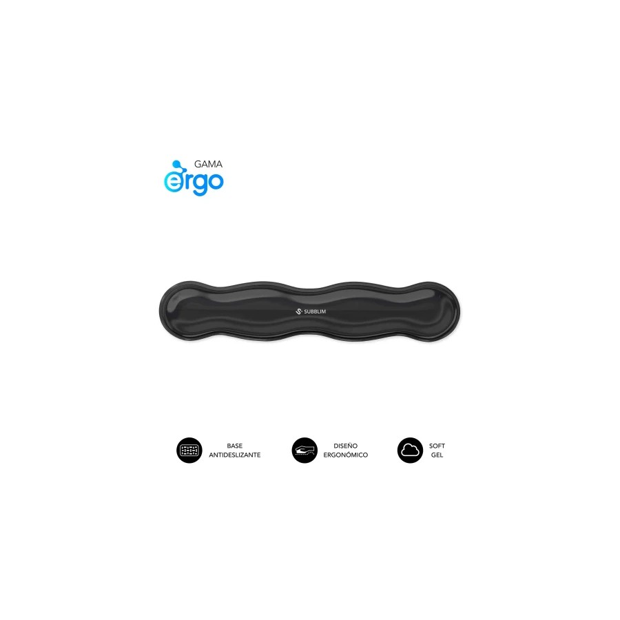 29792-SUBBLIM ERGO CRYSTAL FLEX KEYB BLACK 29792-SUBBLIM ERGO CRYSTAL FLEX KEYB BLACK