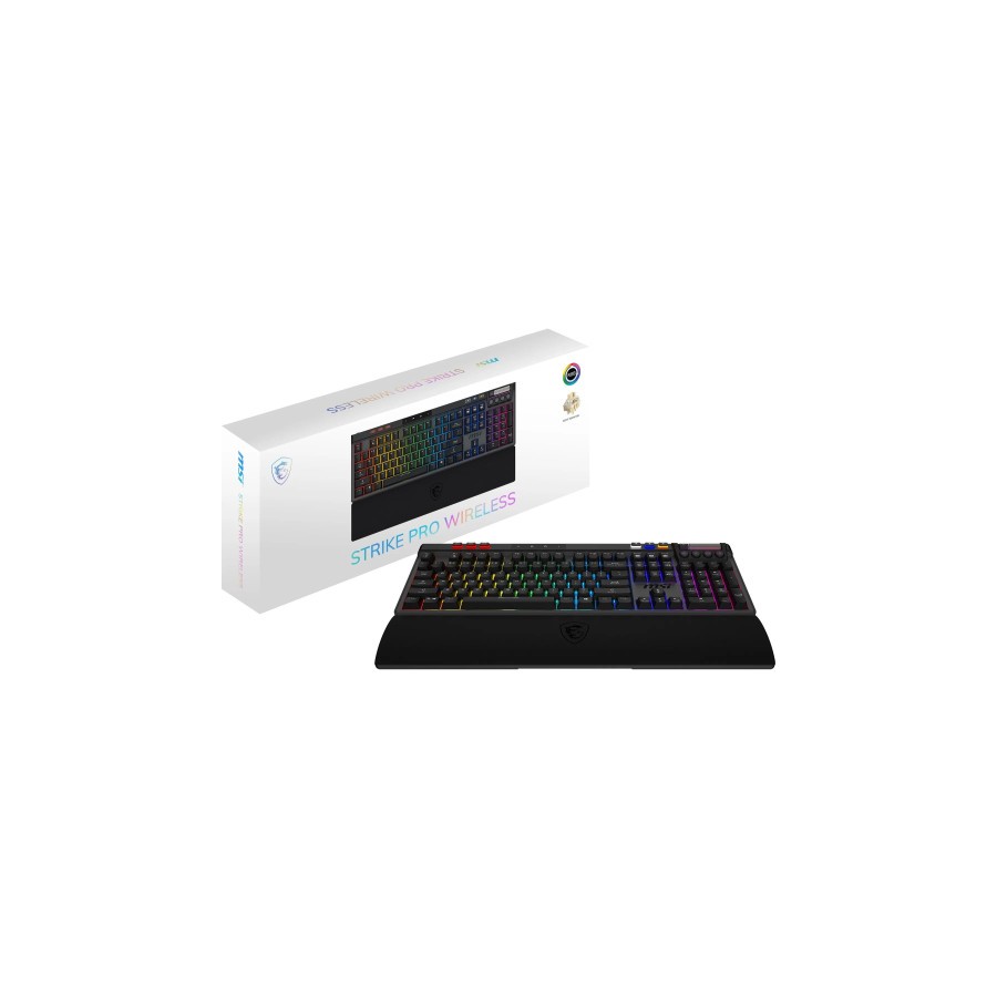 29795-TECLADO MSI STRIKE PRO WIRELESS SILENT ES 29795-TECLADO MSI STRIKE PRO WIRELESS SILENT ES
