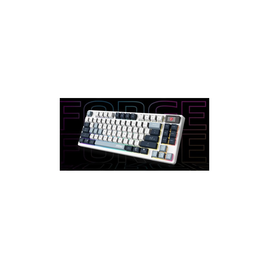 29831-TECLADO MSI FORGE GK600 TKL W SKY ES 29831-TECLADO MSI FORGE GK600 TKL W SKY ES