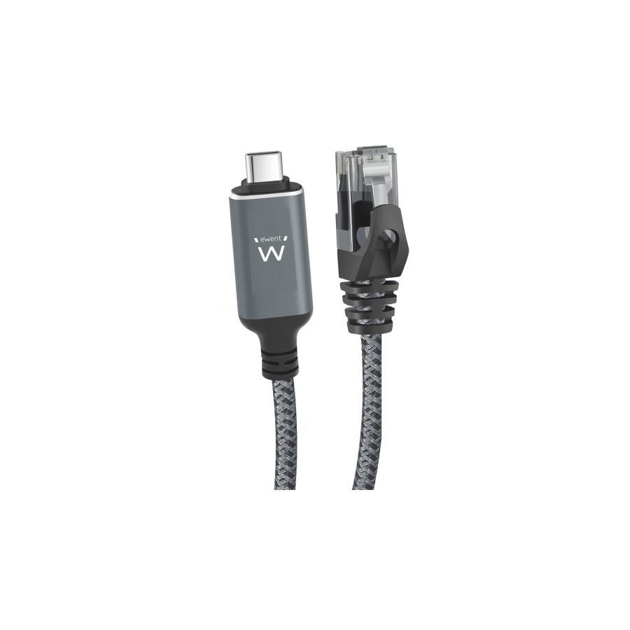 29833-Ewent EC2000 cable de red Negro, Gris 1 m Cat6 29833-Ewent EC2000 cable de red Negro, Gris 1 m Cat6