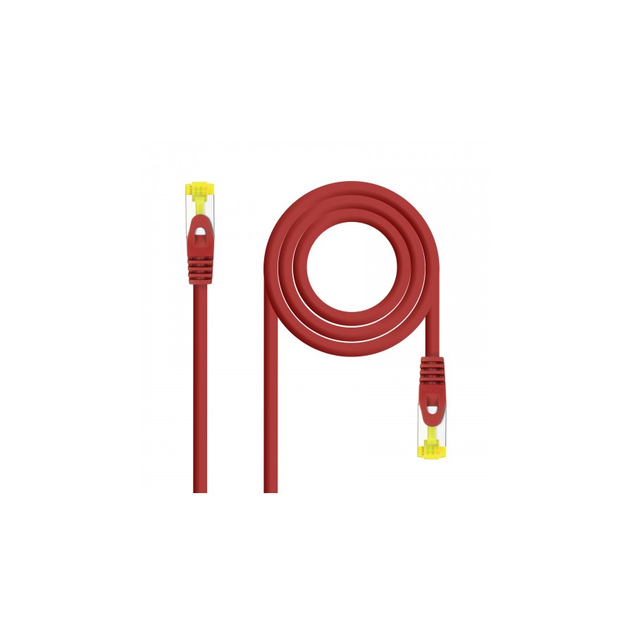 29872-Nanocable Cable de red latiguillo RJ45 LSZH Cat.6A SFTP AWG26, Rojo, 1.0 m 29872-Nanocable Cable de red latiguillo RJ45 LSZH Cat.6A SFTP AWG26, Rojo, 1.0 m