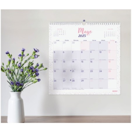 30042-CALENDARIO 16 MESES SEPTIEMBRE 2025-DICIEMBRE 2026 PLUS 340X380 MES VISTA FAMILIAR+ FINOCAM 540220126