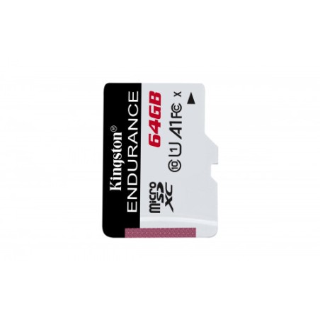 30052-Kingston Technology High Endurance memoria flash 64 GB MicroSD Clase 10 UHS-I