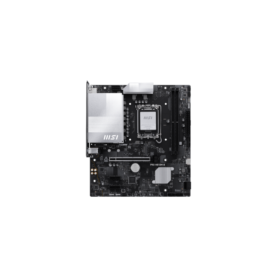 30133-MSI PRO H810M-B placa base Intel H810 LGA 1851 (Socket V1) micro ATX 30133-MSI PRO H810M-B placa base Intel H810 LGA 1851 (Socket V1) micro ATX