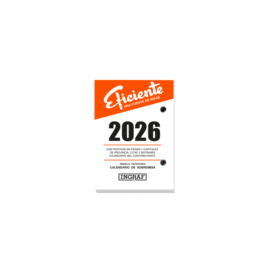30175-BLOC BUFFET 2026 EFICIENTE CASTELLANO INGRAF 356411 30175-BLOC BUFFET 2026 EFICIENTE CASTELLANO INGRAF 356411