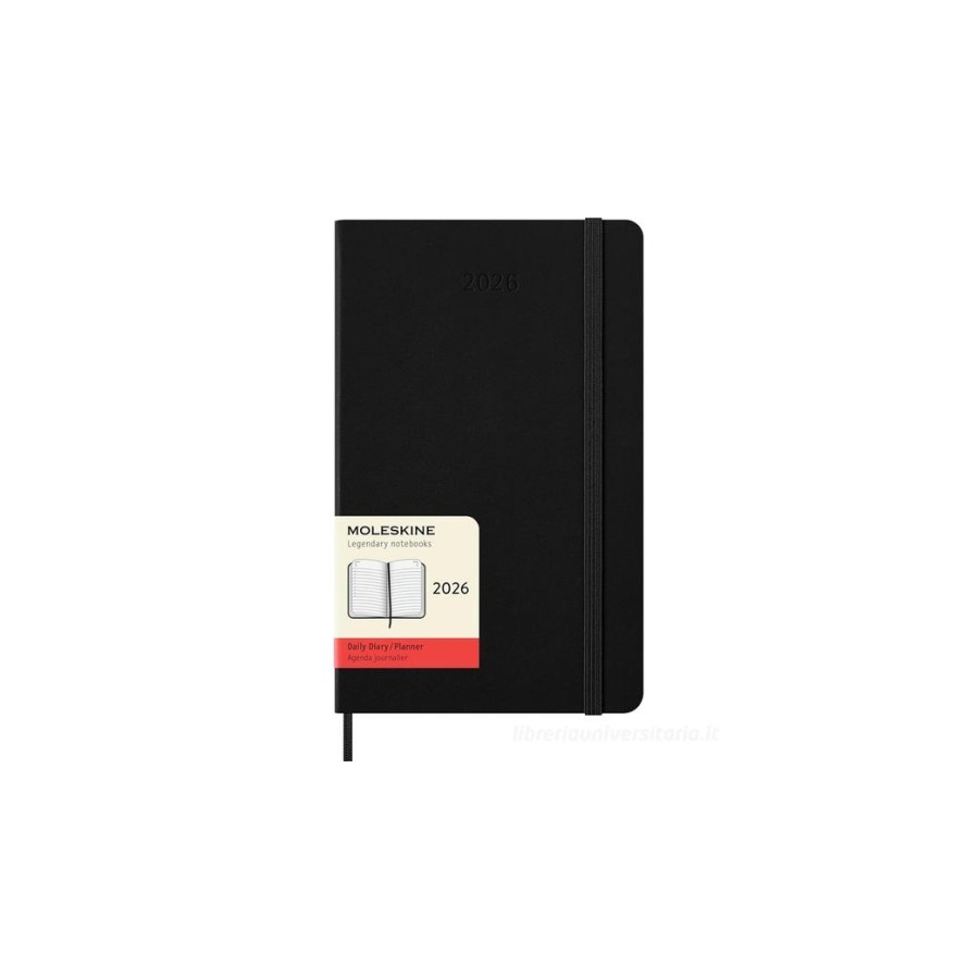 30218-AGENDA 2026 TAPA DURA 12 MESES DIARIA L (13 X 21 CM) NEGRA MOLESKINE DHB12DC3Y26 30218-AGENDA 2026 TAPA DURA 12 MESES DIARIA L (13 X 21 CM) NEGRA MOLESKINE DHB12DC3Y26