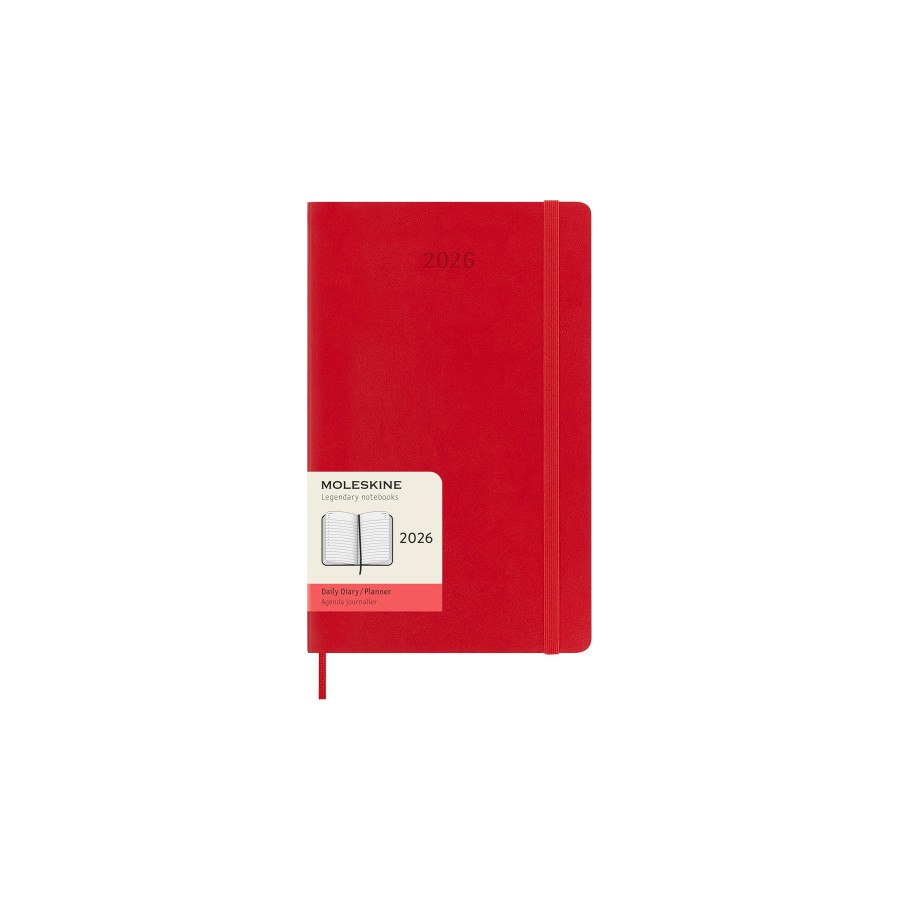 30231-AGENDA 2026 TAPA BLANDA 12 MESES DIARIA L (13 X 21 CM) ROJO MOLESKINE DSF212DC3Y26 30231-AGENDA 2026 TAPA BLANDA 12 MESES DIARIA L (13 X 21 CM) ROJO MOLESKINE DSF212DC3Y26