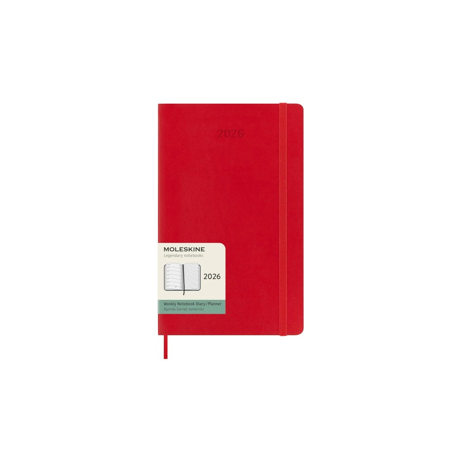30237-AGENDA 2026 TAPA BLANDA 12 MESES SEMANAL L (13 X 21 CM) ROJO MOLESKINE DSF212WN3Y26 30237-AGENDA 2026 TAPA BLANDA 12 MESES SEMANAL L (13 X 21 CM) ROJO MOLESKINE DSF212WN3Y26
