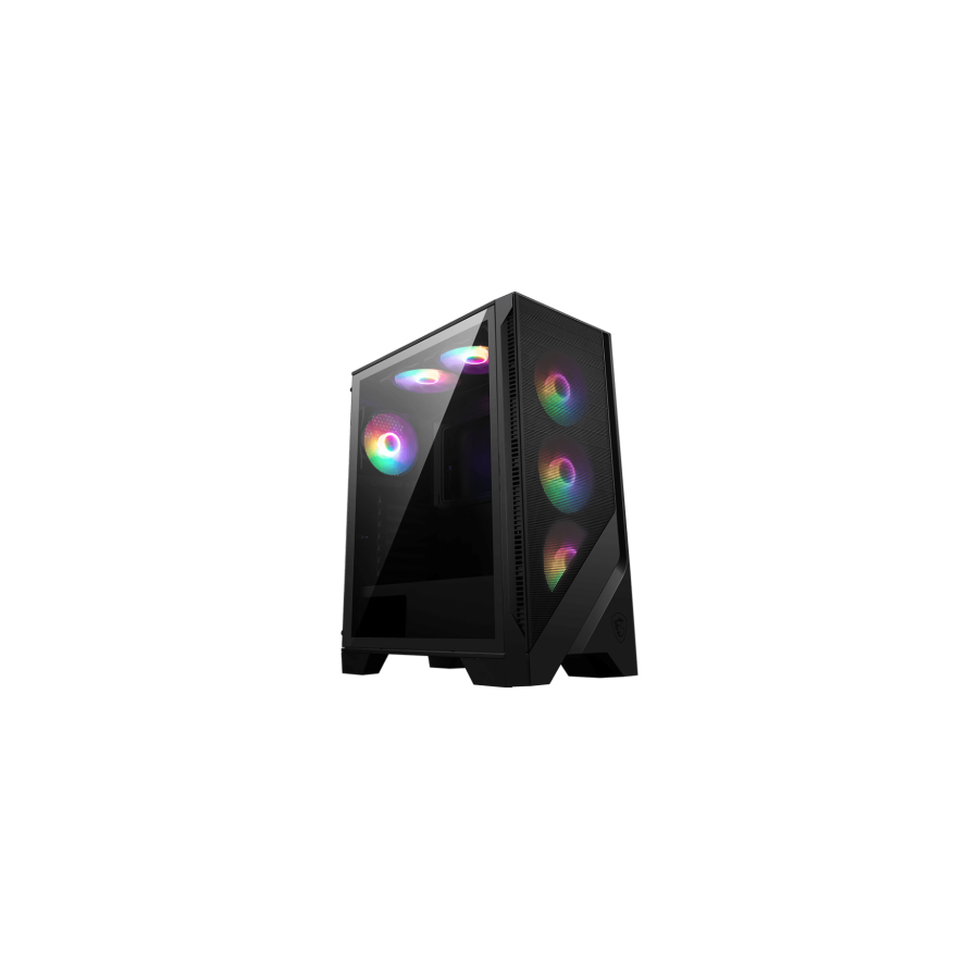 30247-MSI MAG FORGE 120A AIRFLOW carcasa de ordenador Midi Tower Negro, Transparente 30247-MSI MAG FORGE 120A AIRFLOW carcasa de ordenador Midi Tower Negro, Transparente